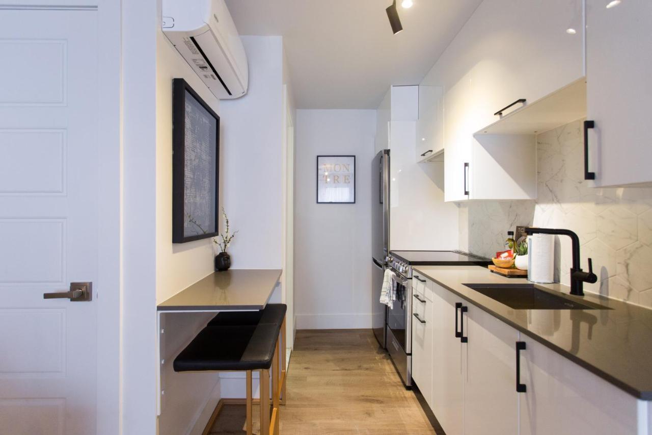 Fun & Funky Little Italy Studio With Full Kitchen By Den Stays Montreal Ngoại thất bức ảnh